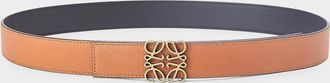Loewe Men & apos;s Reversible Anagram Leather Belt