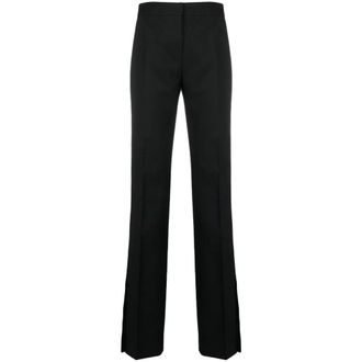 Off-white Straight Trousers, female, Black, Size: XS Straight Trousers