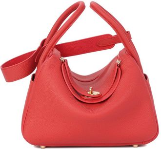 Tiffany & Fred Pebbled Leather Top-Handle Bag