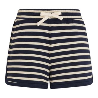 Red Valentino Short Shorts, female, Multicolor, Size: XL Striped Short Pants