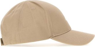 Autry Womens Beige Cotton Baseball Cap Baseballsediment Exterior: Cappelli Hat