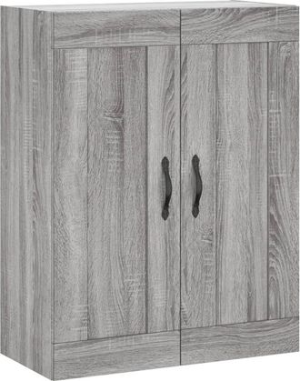 vidaXL Armario De Pared Madera Ingenier&iacute;a Gris Sonoma 69,5x34x90 Cm Vidaxl