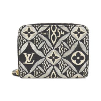 Louis Vuitton Gris Jacquard Coin Purse/Coin Case (Pre-Owned)