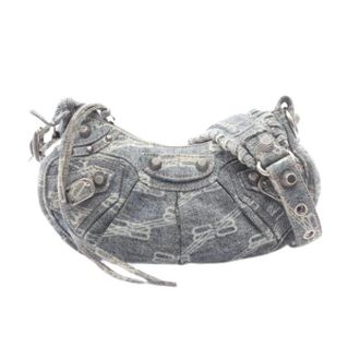 Balenciaga Pre-owned Shoulder Bags, female, Blue, Size: ONE SIZE Pre-owned Vintage Shoulder Bag
