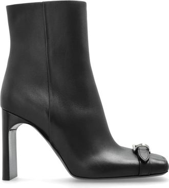 Balenciaga Leren laarzen Bel Air - Dames - Laarzen met Hak - Zwart - 41 EU - Leer - Schoenen