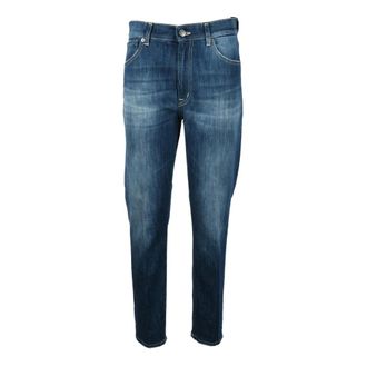 Dondup Jeans, Dames, Blauw, W25, Katoen, Slim-fit Jeans