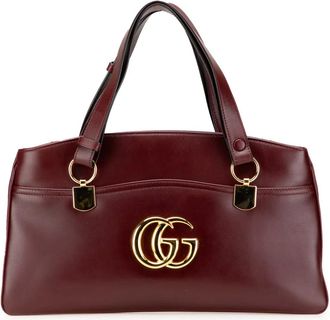 Gucci Borsa a spalla Arli grande in pelle 2016-2025 - Rosso
