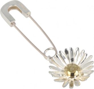 AMBUSH Womens Daisy Charm Single Earrings In Silver