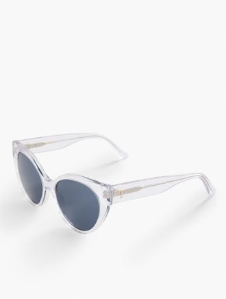 Talbots Vicky Sunglasses - Clear - Crystal Clear - 001 Talbots