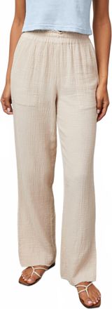 Rails Leon Gauze Pants In Flax