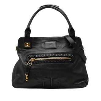 Chlo&eacute; Pre-owned The Margaret - Dames - Pre-owned - Zwart - Maat: ONE Size Leer