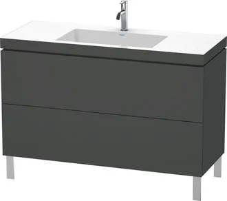 Duravit Duravit - L-cube Meuble Lavabo C-bonded Avec Socle Sur Pied, 120x48