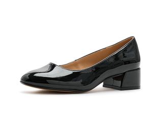 Journee Collection Saarii Womens Shoes Patent/Black : 8.5 M, Synthetic