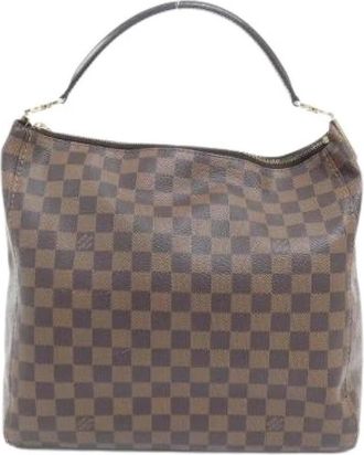 Louis Vuitton Pre-owned Portobello Damier Borsa a Spalla - - Pre-owned - Donna - Marrone - ONE SIZE