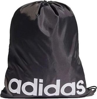 adidas Essentials Logo Gym Sack Black White GN1923