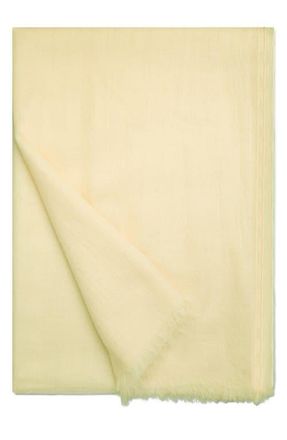 Akris Cashmere & Silk Fringe Scarf in Sun at Nordstrom