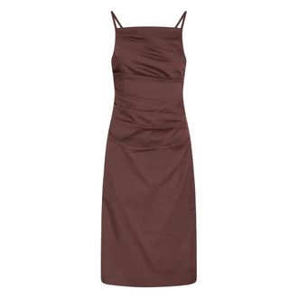 Marella Midi Dresses, female, Brown, Size: M Ciocca Dress