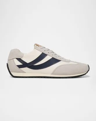Vince Men & apos;s Oasis Leather Runner Sneakers