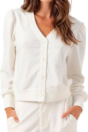 Sundays Scout Cardigan In Coconut Milk