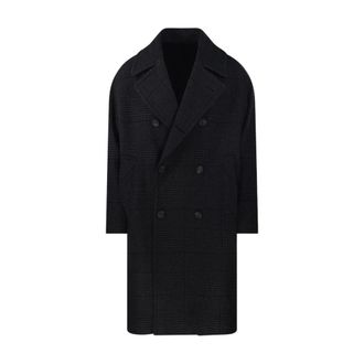 Hev&ograve; Tricaseq Coat - Coats - Hombre - Negro - L