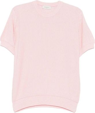 PIACENZA 1733 Short Sleeve Crew-Neck Sweater