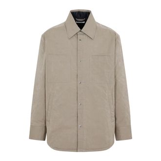 Craig Green Light Jackets, male, Beige, M, Padded Worker Shirt