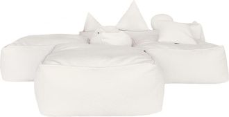 MX HOME Sofá modular de lana rizada 2 módulos