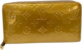 Louis Vuitton Pre-owned Wallets, female, Beige, Size: ONE SIZE Pre-owned Leather Wallet