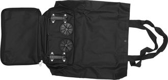 OSALADI Folding Shopping Trolley Cart with Wheels, Portable Reusable Grocery Bag Large Capacity, Lightweight Foldable Shopping Pouch for Home and Elderly Use,