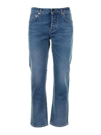 Re-hash High Waisted Jeans In Blue Denim