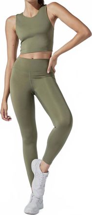 Heroine Sport Vital Sustainable Performance Legging In Army