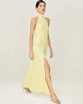 Omnes Womens Elsie Dress in Lemonade - Yellow - Size: 18