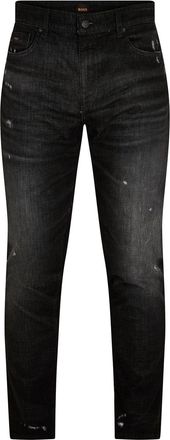 HUGO BOSS Mens Bc C 10256927 01 Slim Fit Jeans in Charcoal - Grey - Size 34W/34L