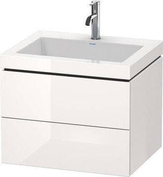 Duravit Duravit - Lavabo Para Muebles L-cube C-bonded Con Base, Colgante