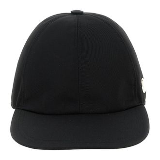 Stella McCartney Logo Baseball Cap - Dames - Petten - Zwart - 56 CM - Nylon - Accessoires