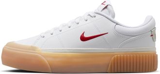 Nike (WMNS) Nike Court Legacy Lift White Gum University Red FV5526-103