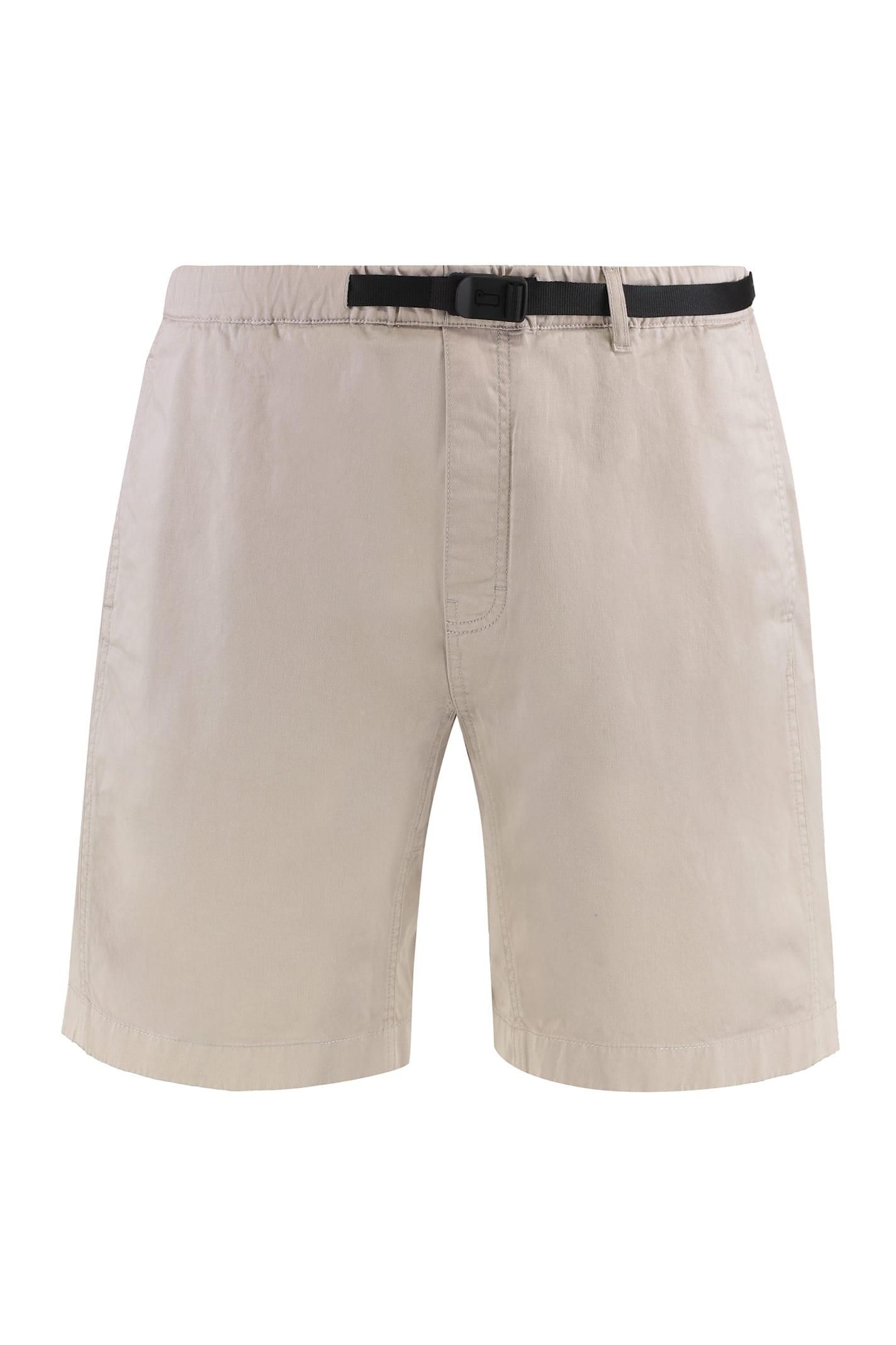 ショートパンツ Woolrich Sage Green Viscose Blend Shorts SALE】ポプリン ショーツ｜WOOLRICH（ウールリッチ）公式