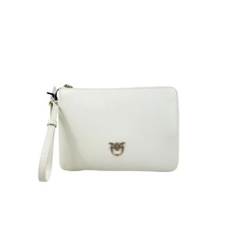 Pinko Wristlet Pochette - Dames - Clutches - Wit - ONE Size - Tassen
