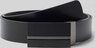 Christian Berg G&uuml;rtel mit Pinschlie&szlig;e in unifarbenem Design in Black, Gr&ouml;&szlig;e 100