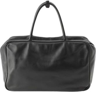 Miu Miu Pre-owned Softy Beau Satchel - Dames - Vintage Handtas - Zwart - ONE Size - Leer - Vintage