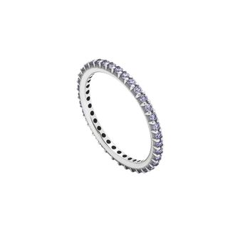 Pandora Accessoires, Dames, Grijs, 52 MM, Ring Forever Purple