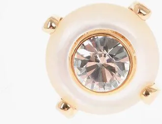 Dsquared2 Metal Pin with Resin Detail and Central Crystal size Unica