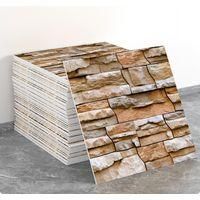 OEM (10 Piezas, 30&times;30 Cm, Q096) Adhesivos De Pared Autoadhesivos Para Azulejos, Textura M&aacute;rmol, Decoraci&oacute;n De Paredes, Material Pet, Aptos Para Cocinas, B