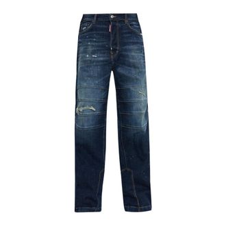 Dsquared2 Jeans A Gamba Dritta - - Jeans - Uomo - Blu - XL