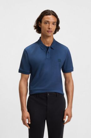Boss Orange by Hugo Boss Poloshirt BOSS ORANGE Passenger, Herren, Gr. XXL, blau (open blau466), Jersey, Obermaterial: 95% Baumwolle, 5% Elasthan, Basic h&uuml;ftbedeckend, hoch ges