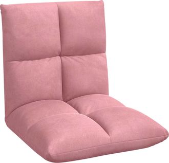 vidaXL Sill&oacute;n Ajustable Rosa Terciopelo Vidaxl