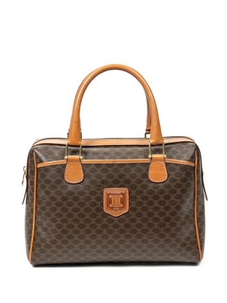 Celine Macadam tote bag - women - Canvas - One Size - Brown