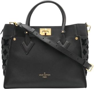 Louis Vuitton Pre-owned Vintage Tote Bag - Dames - Vintage Shopper - Zwart - ONE Size - Leer - Vintage