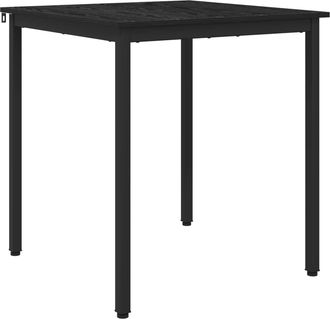 vidaXL Mesas De Comedor 70 X 70 X 75 Cm Madera De Ingenier&iacute;a Cuadrado Vidaxl