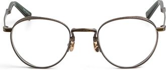 Matsuda Occhiali tondi - Marrone